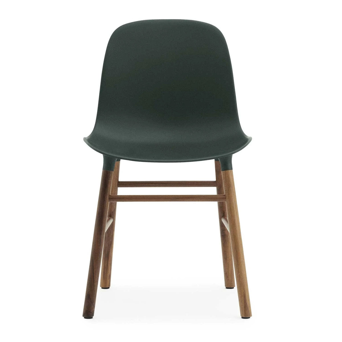 Walnut Green Wood Legs Chair F620604