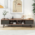 Mid Century Modern TV Stand for 55/60/65 inch TV with Cabinets V967