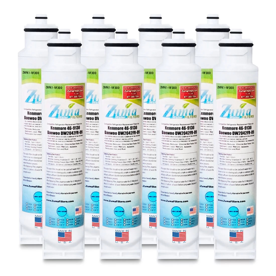 Water and Ice Filter 8 Pack B277471