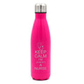 17 oz. Double Wall Vacuum Insulated Stainless Steel Water Bottle Travel Mug Cup (Pink) T698