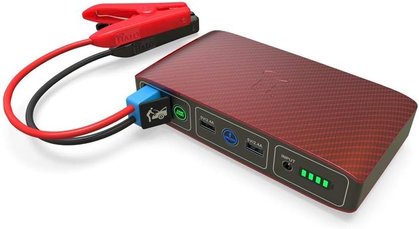 Portable Car Jump Starter with 2 USB Ports V6930