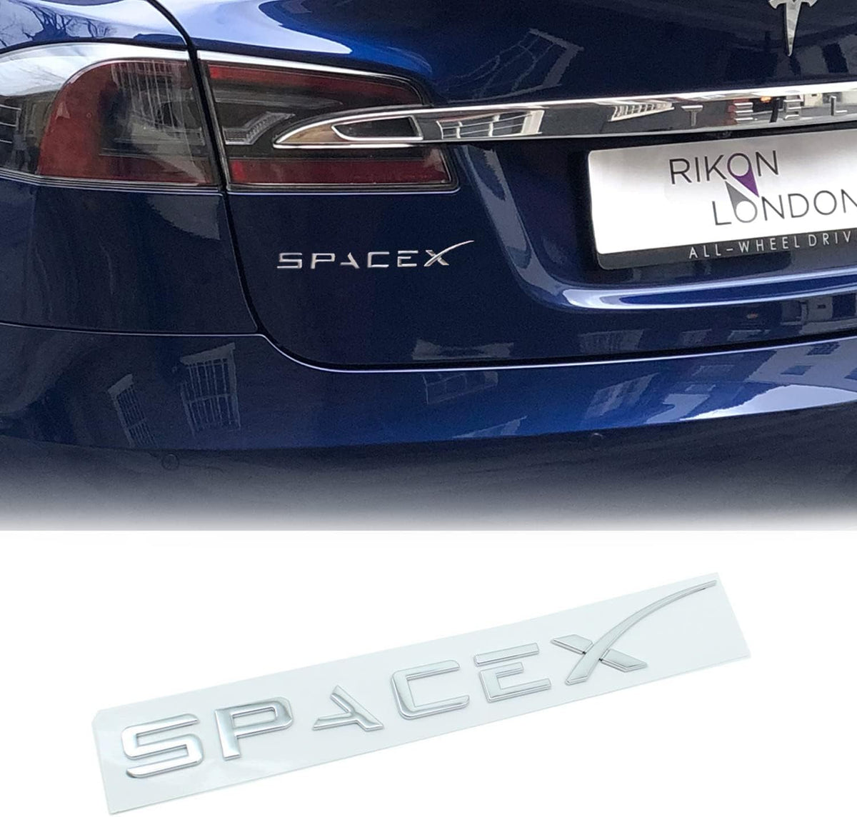 3D Car Rear Trunk Emblem Sticker P963290