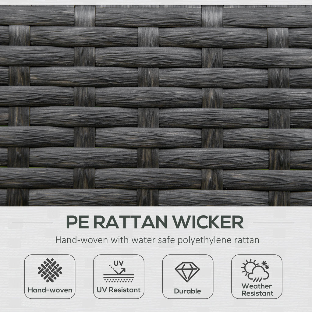 Rattan Rock Chair with Aluminum Frame F14835