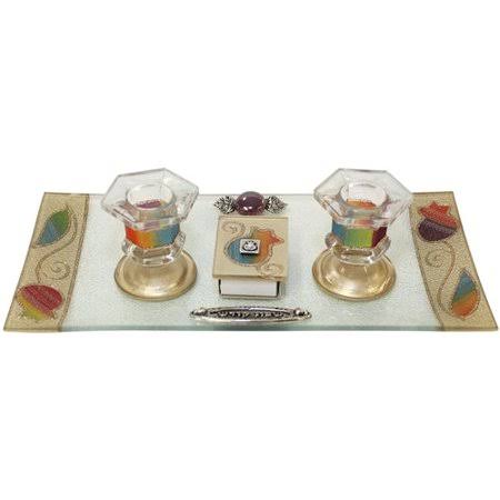 4 Piece Candle Stick O498