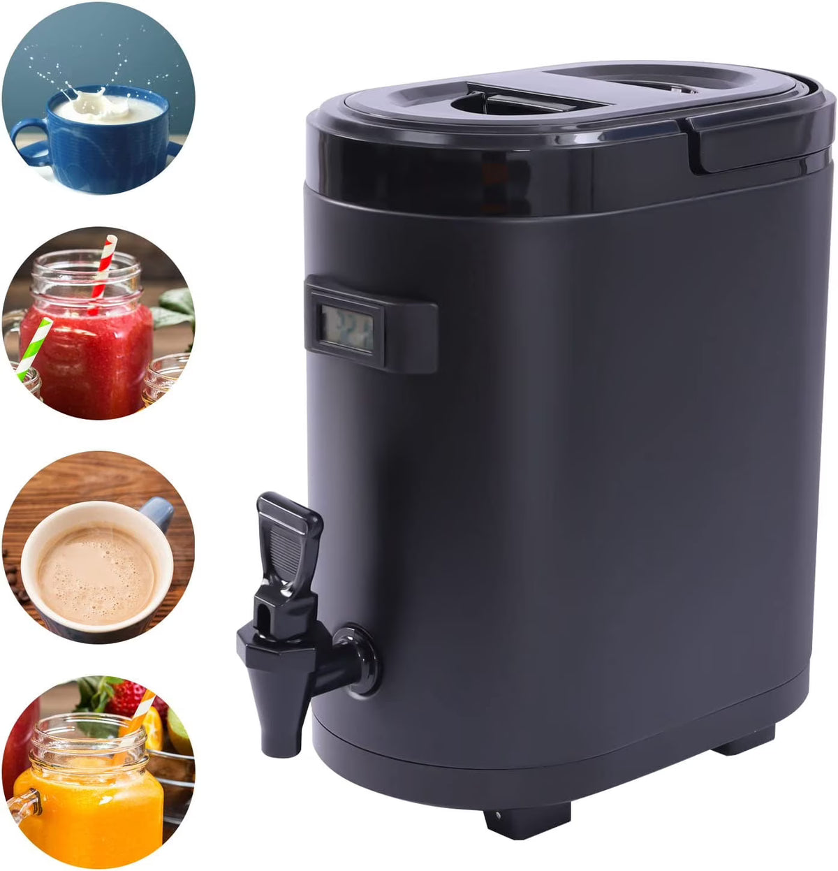 8L/2.11Gal Stainless Insulated Beverage Dispenser H171