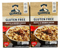 Gluten Free Instant Oatmeal, Maple and Brown Sugar, Two 12.1 oz Boxes, 16 packets U99750