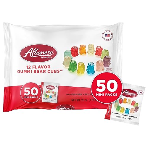 12 Flavor Gummi Bear Cubs, 5lbs Candy A549812