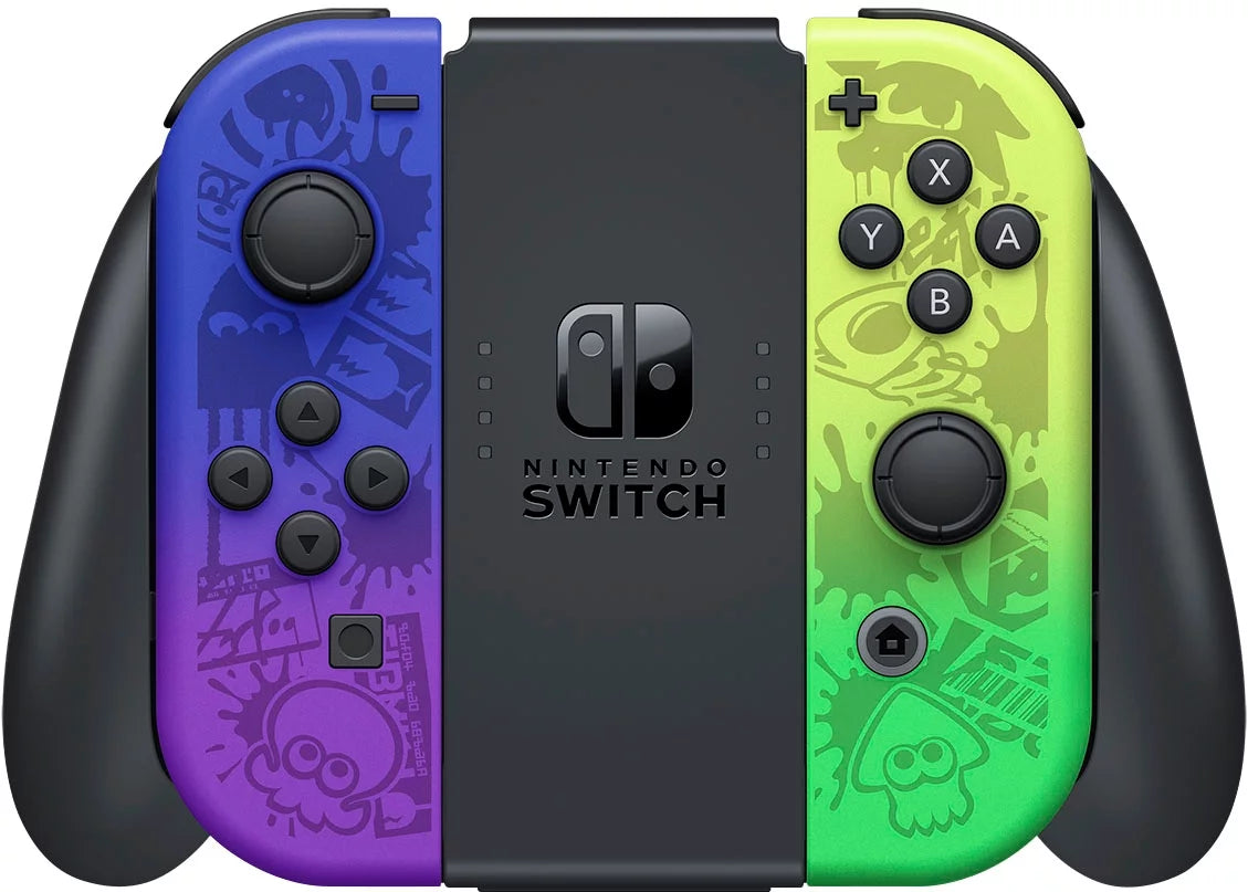 Nintendo Switch OLED Console with Game and Wireless Pro Controller A309