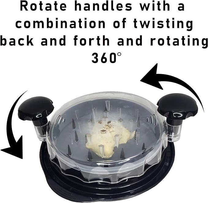 Chicken Shredder with Transparent Top and Removable Tray Q1463