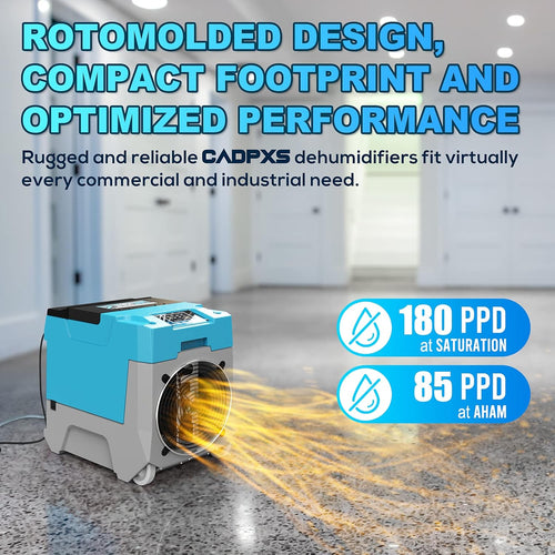 180PPD Commercial Dehumidifier with Pump C754