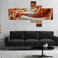 Antelope Canyon Arch Landscape Photo Canvas Art Print 60 in. wide x 32 in. high - 5 panels T50734