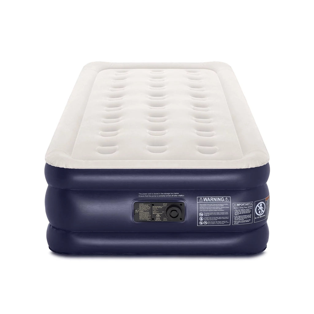 18 Inch Queen Air Mattress with Built in Pump L878