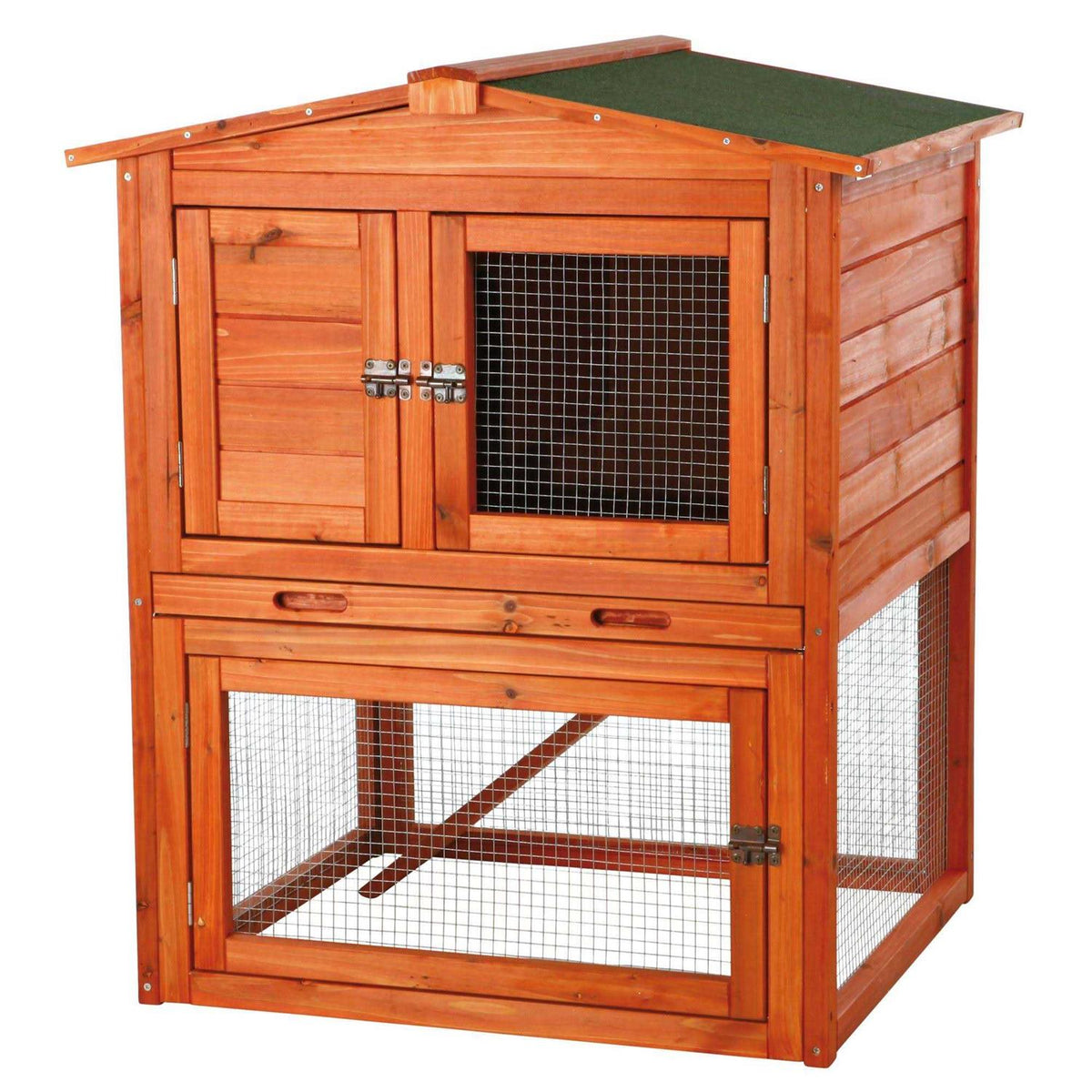 Rabbit Hutch with Peaked Roof F23672