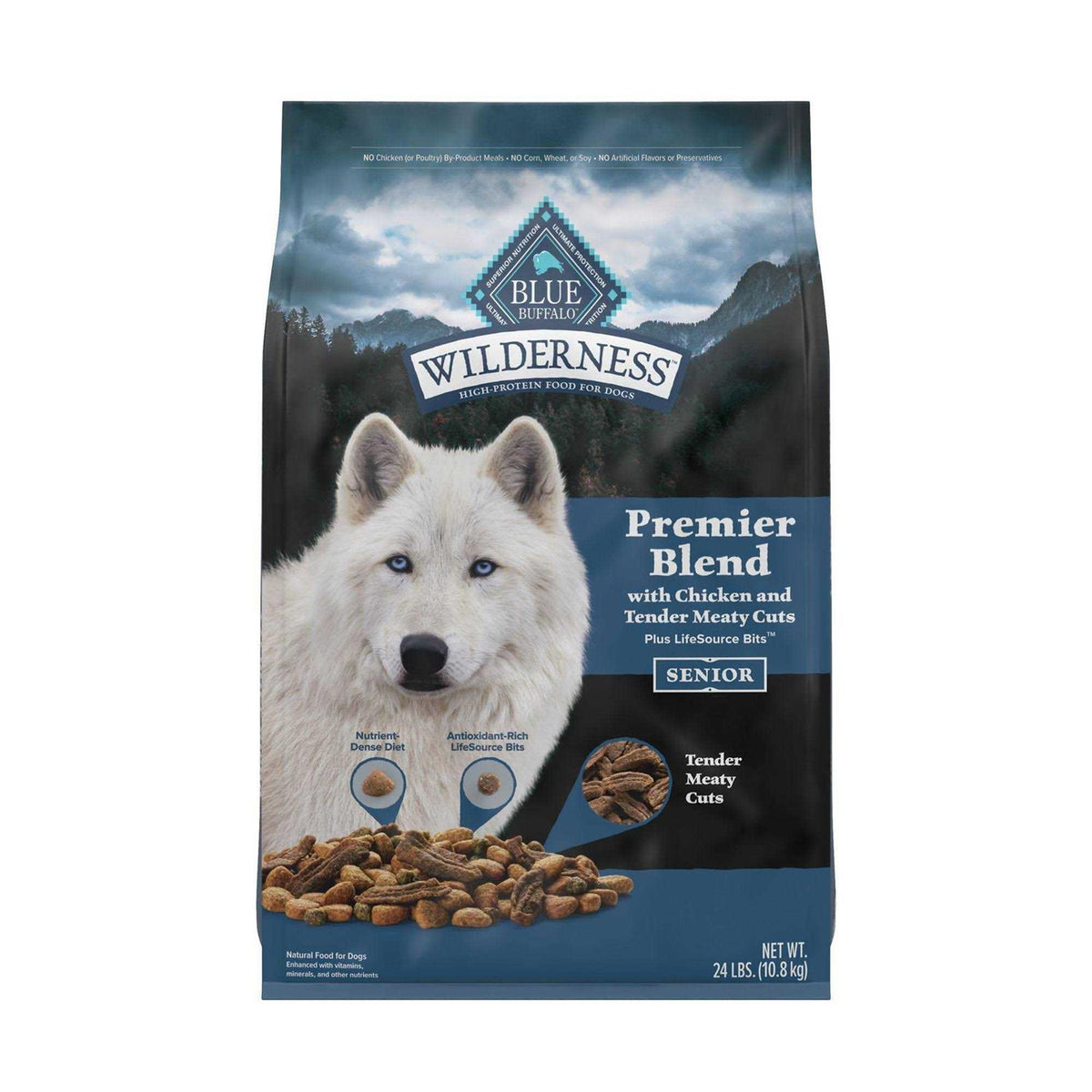 Senior Chicken Dry Dog Food V824