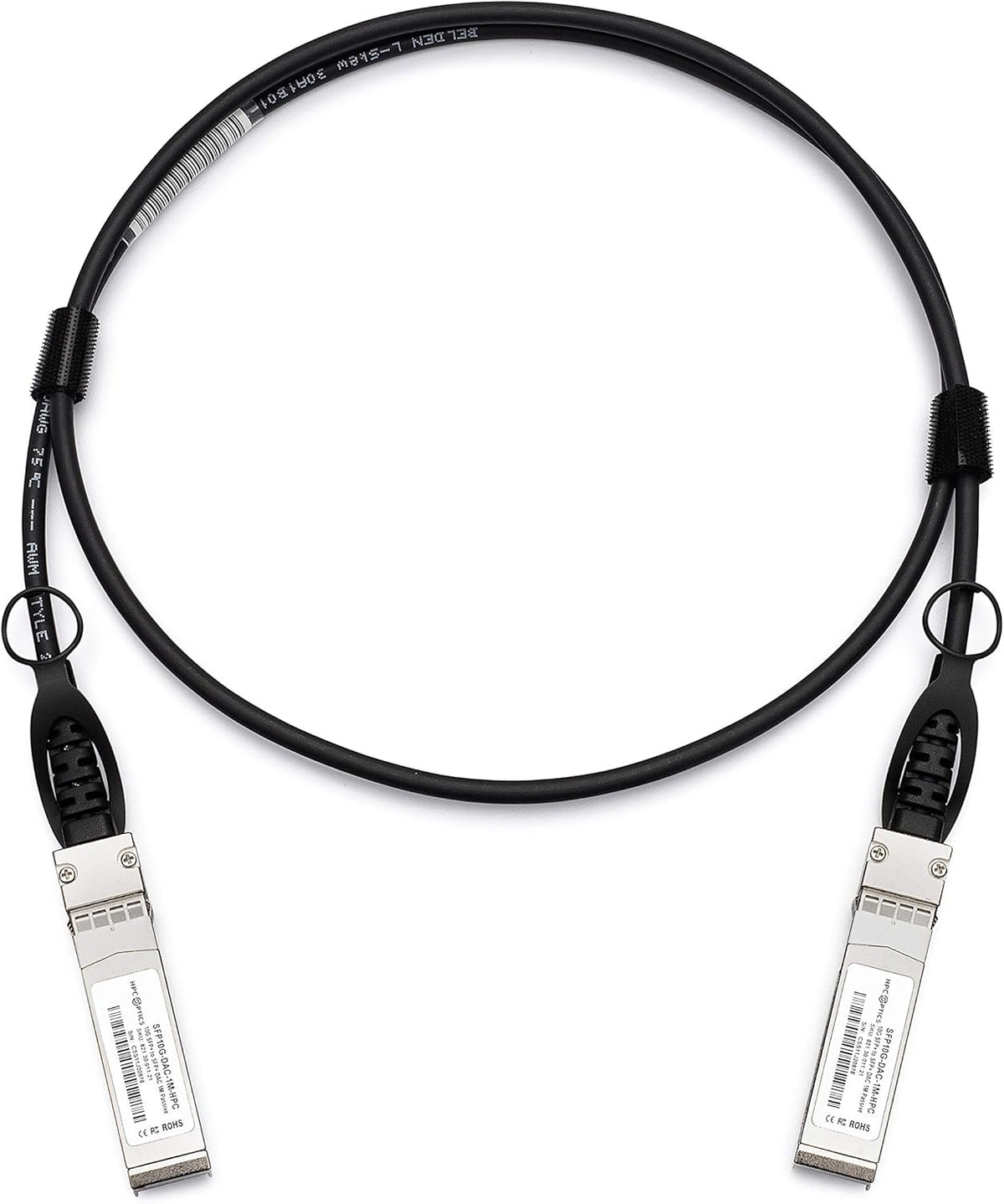 SFP+ to SFP+ Twinax Cable 10G 1m Passive DAC Pack of 2 S645