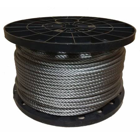 Stainless Steel Aircraft Cable Wire Rope 7x19 Type 304 200 Feet Q8405