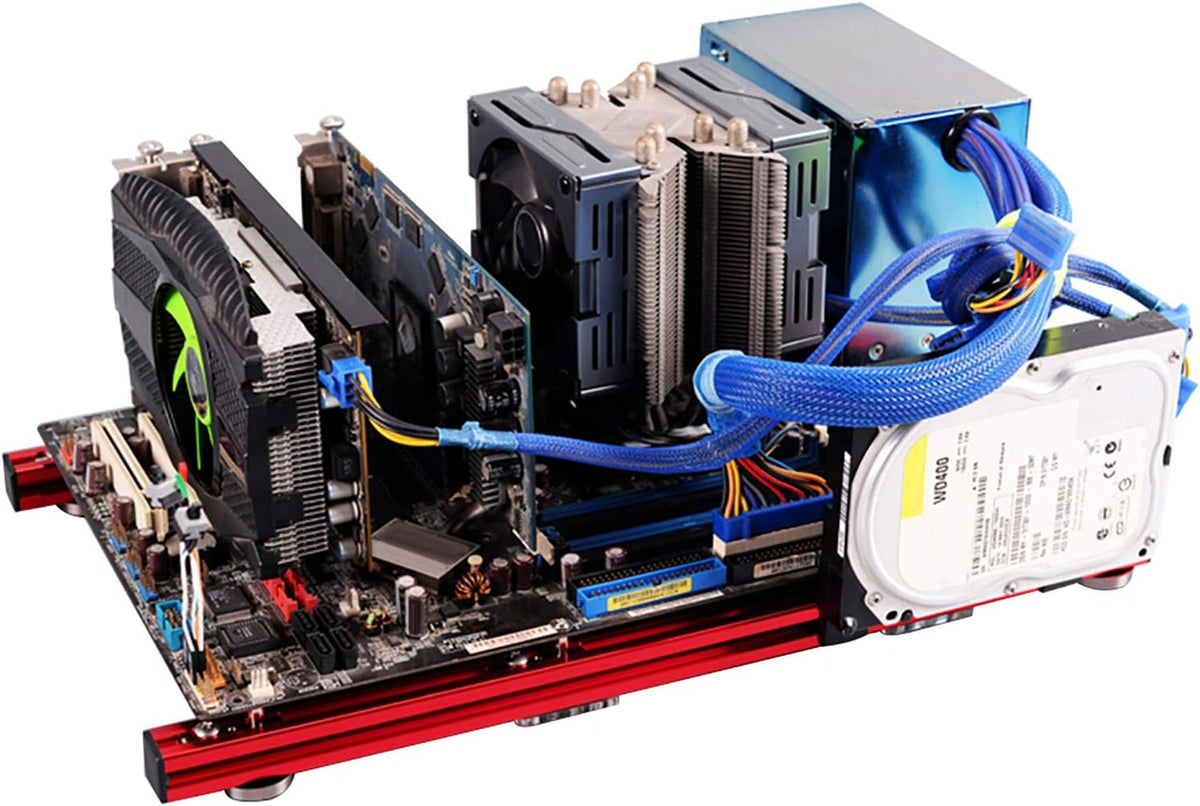 ATX Aluminum Alloy Frame Computer Case O5139