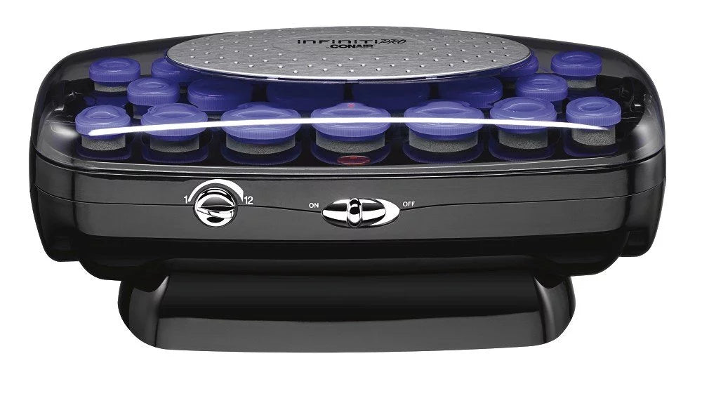 Ceramic Flocked Hot Roller Set with 20 Hair Rollers D401397