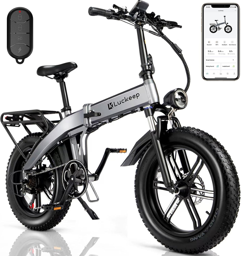 20" Fat Tire Folding Electric Bike W385660
