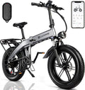 20" Fat Tire Folding Electric Bike W385660