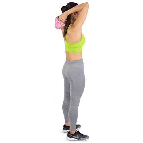 Vinyl Coated Cast Iron Kettlebells J731