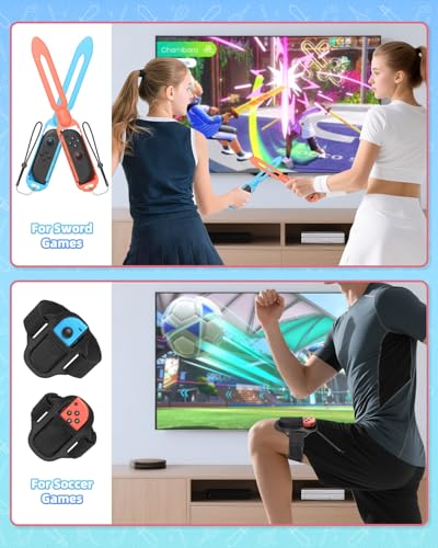 Switch 2 Sports Accessories Bundle with Organizer Station R2617