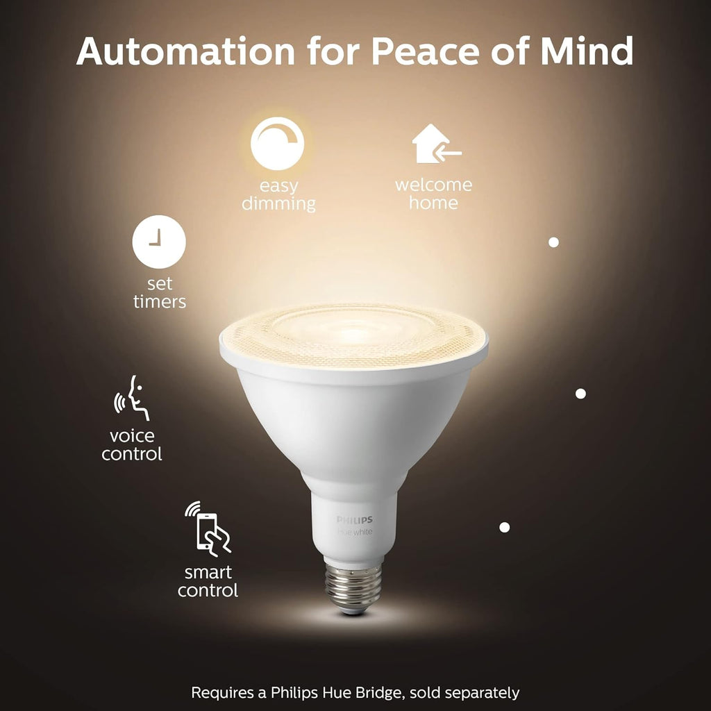 Smart PAR38 LED Bulb - Soft Warm White Light - 1 Pack - 1300LM - E26 - Weatherproof B49350