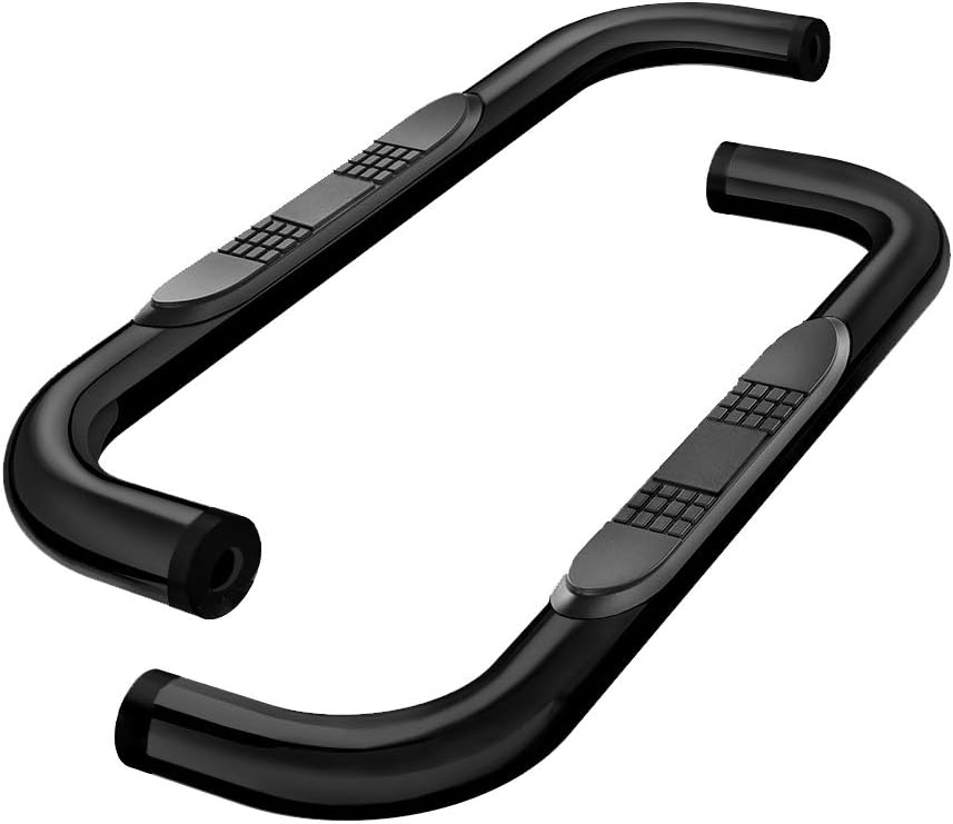 Black 3inch Side Step Nerf Bars 2pcs H56217