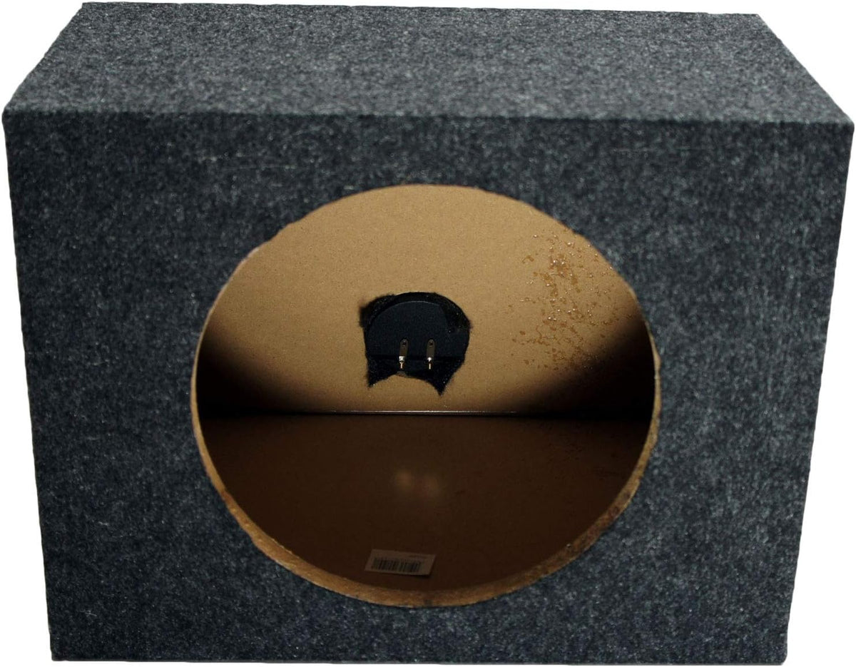 Single 10 Sealed Subwoofer Enclosure 5/8 MDF Wood S569
