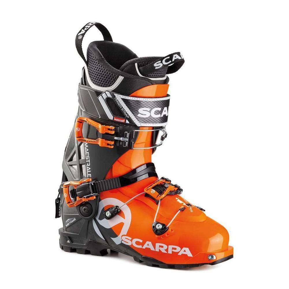 Orange Ski Boots I519
