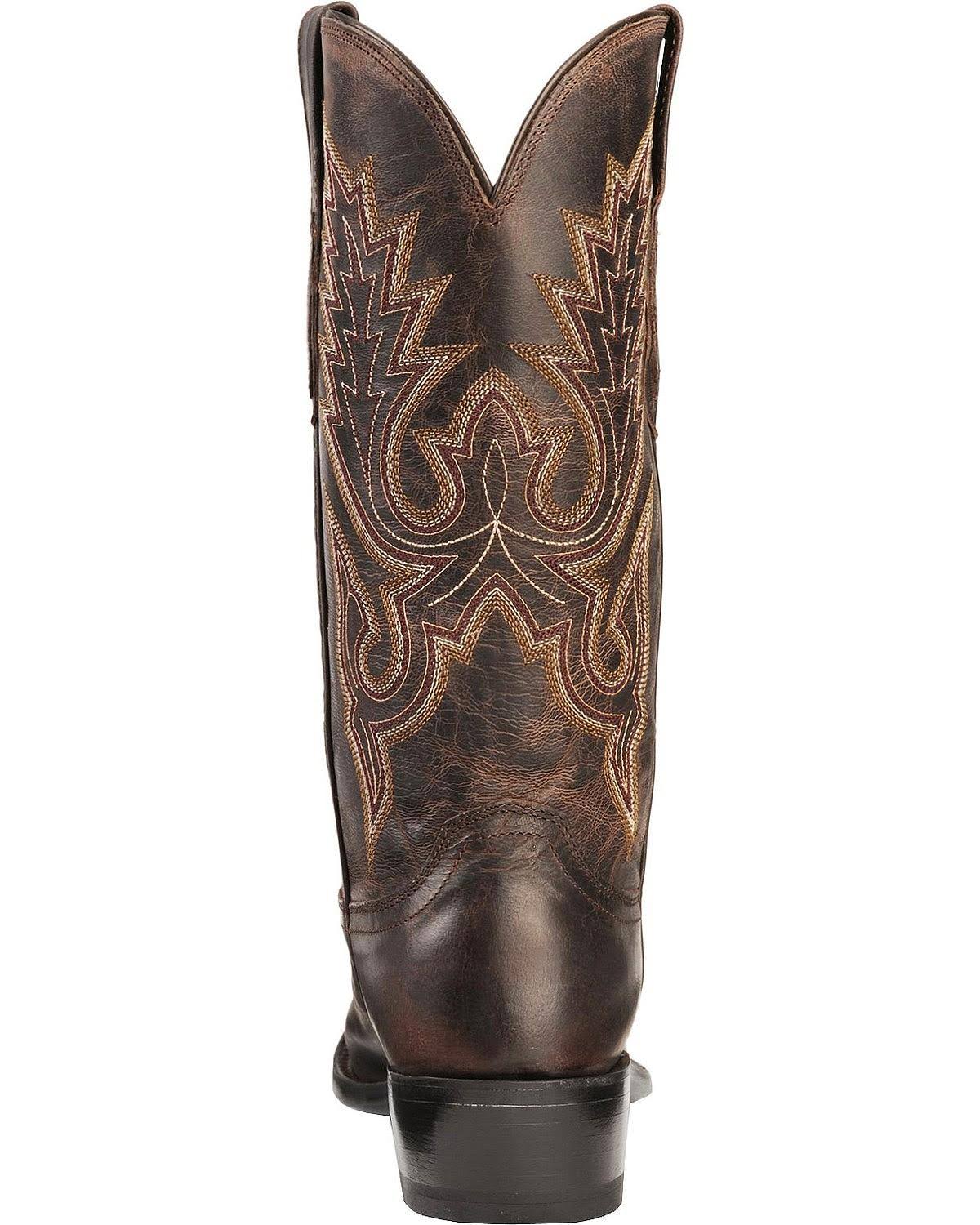 Chocolate Madras Goat Cowboy Boots I291