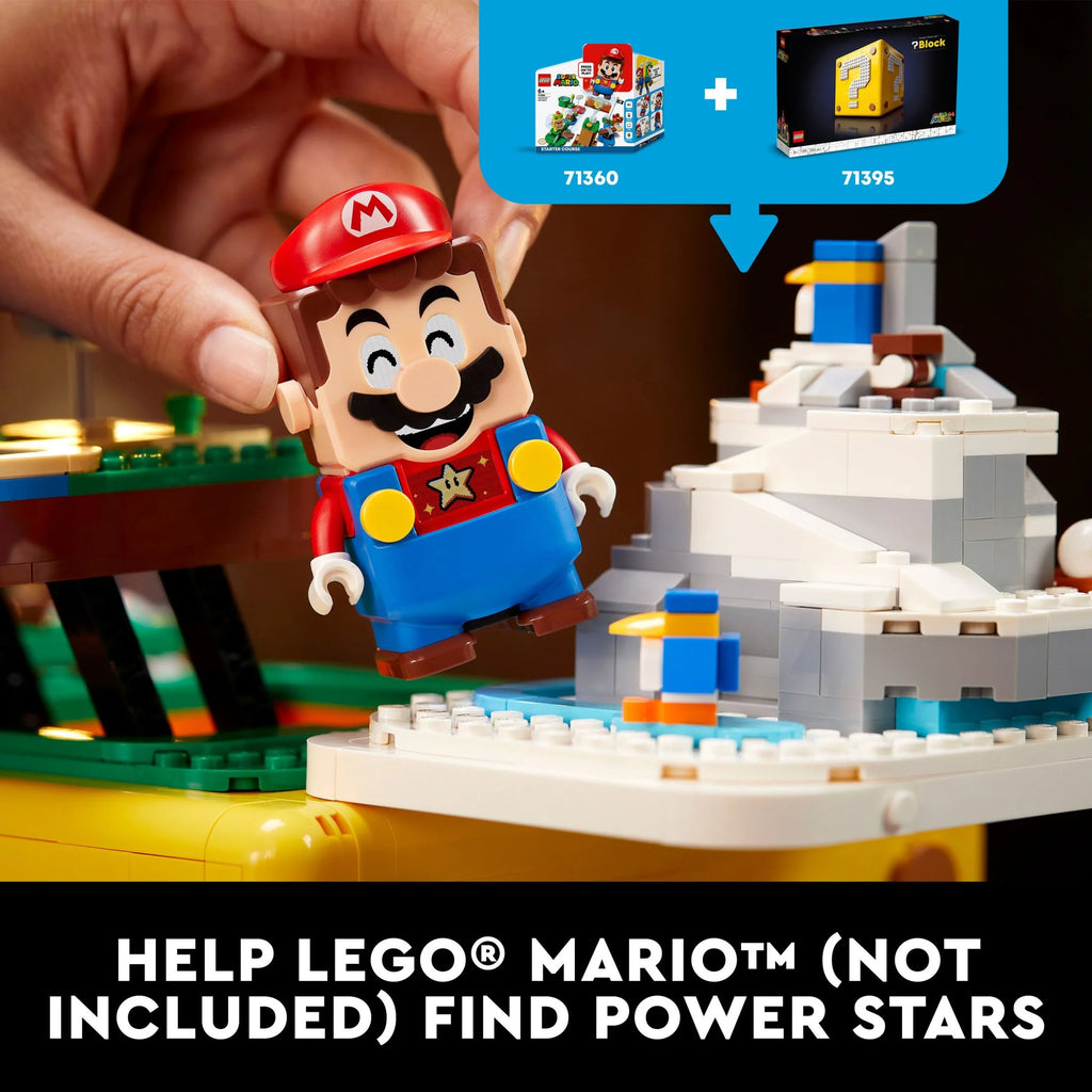 LEGO Super Mario 64 Question Mark Block 3D Model Set with Micro Figures B9912