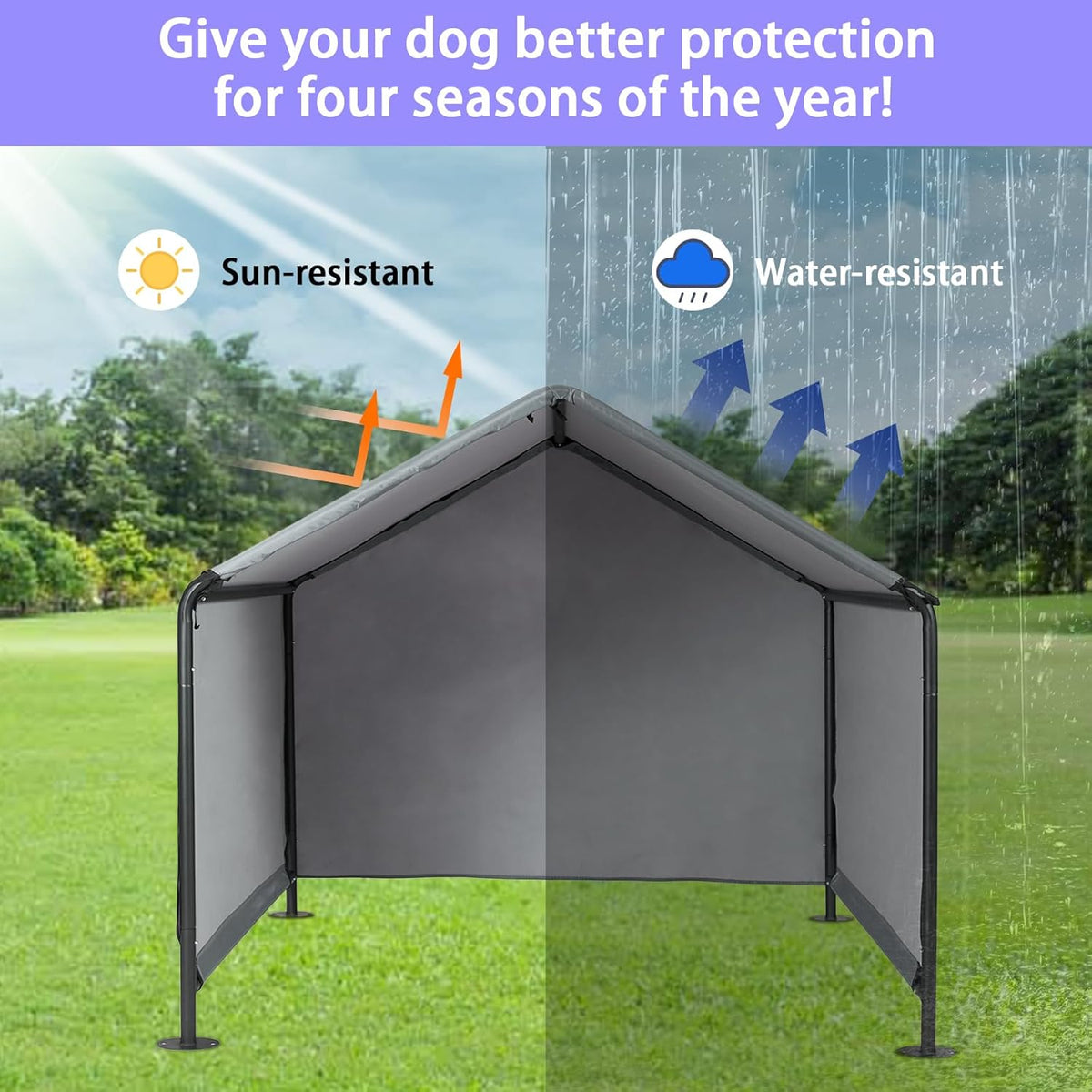 Waterproof Sun Protection Dog Tent U19752