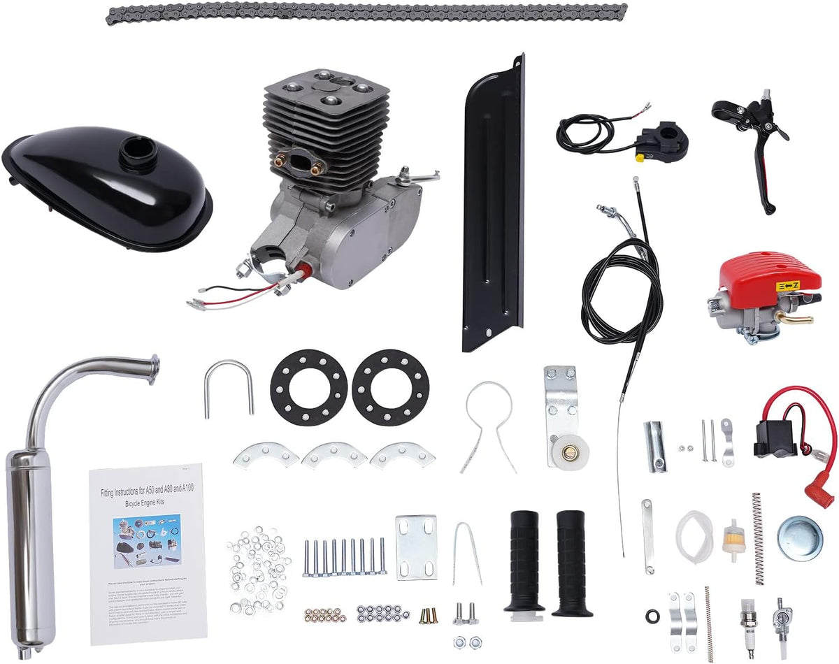 100CC 2-Stroke Gas Bicycle Engine Kit with 36 Tooth Sprocket T127