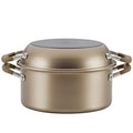 Hard-Anodized Nonstick 5 Qt. Dutch Oven & 10" Everything Pan Lid, Bronze J77197