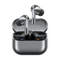 Silver Noise Cancelling Bluetooth Earbuds D4367