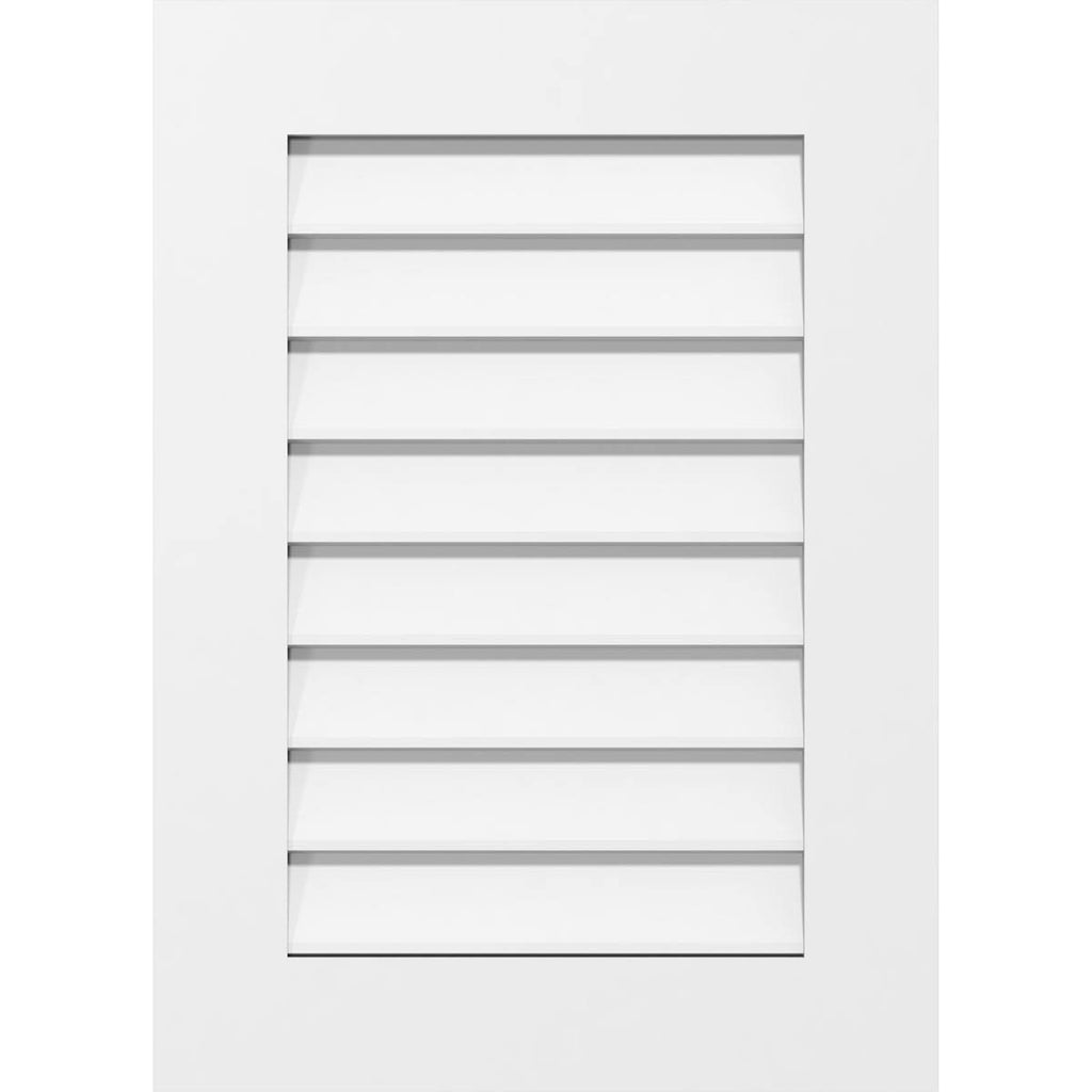 Vertical Surface Mount PVC Gable Vent G449