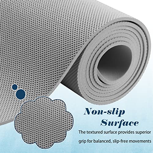 10 Pack 68'' x 24'' x 4mm Thick Non Slip Yoga Mats J43012