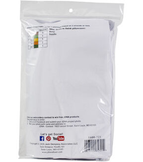 Stamped Perle Edge Pillowcases 2pk E428