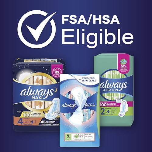 20 Count Heavy Overnight Maxi Pads with Wings W466