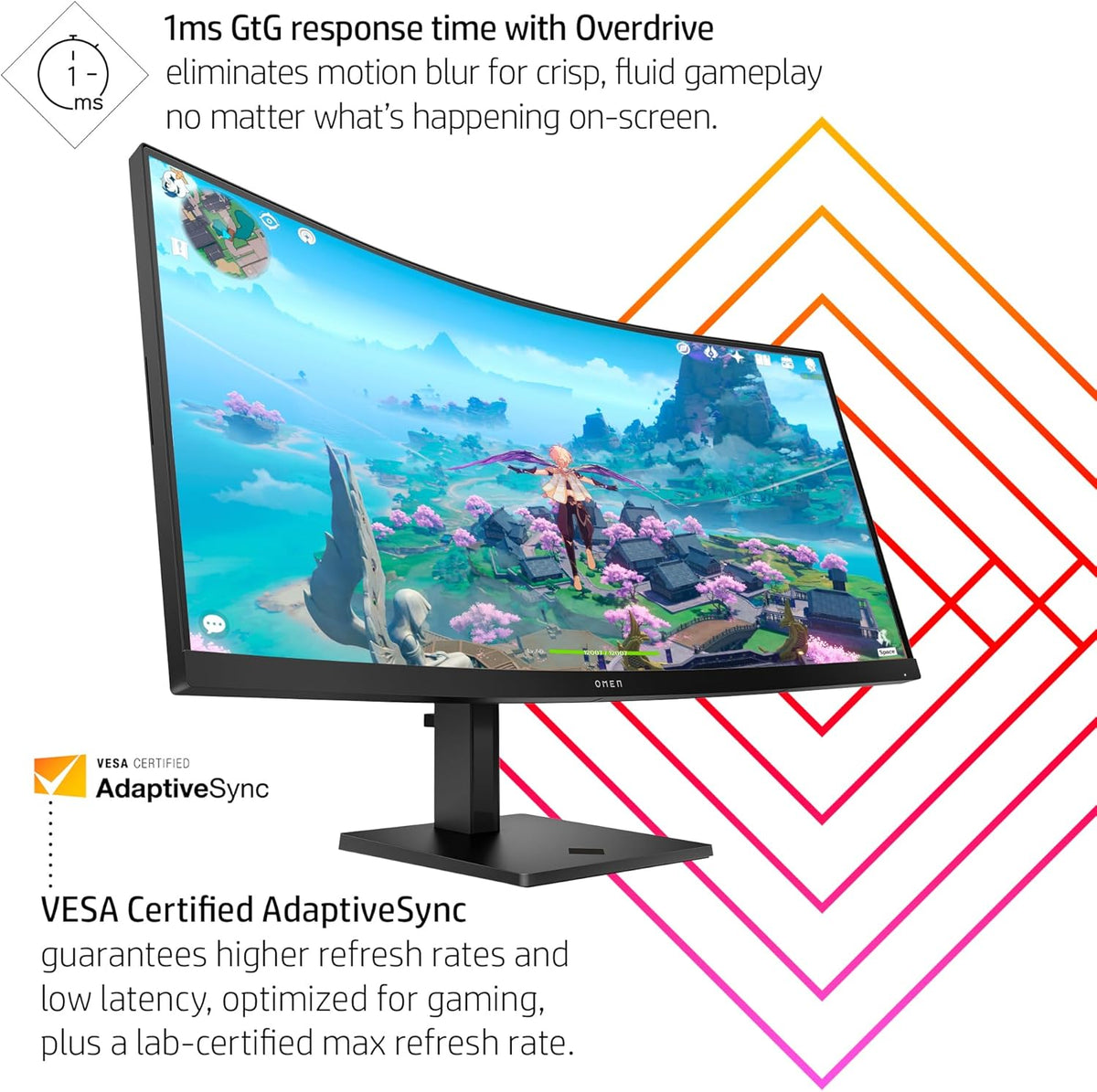 34c QHD Curved Gaming Monitor W885