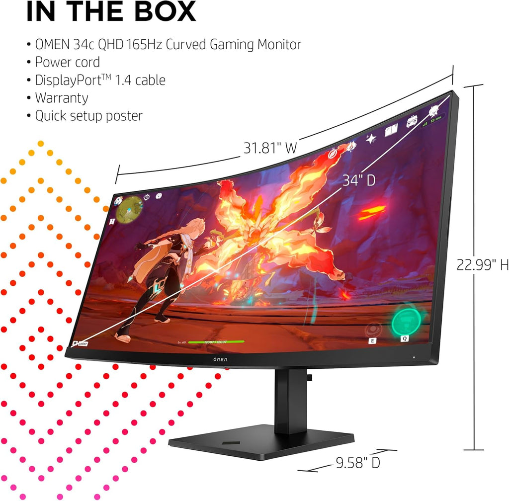 34c QHD Curved Gaming Monitor W885