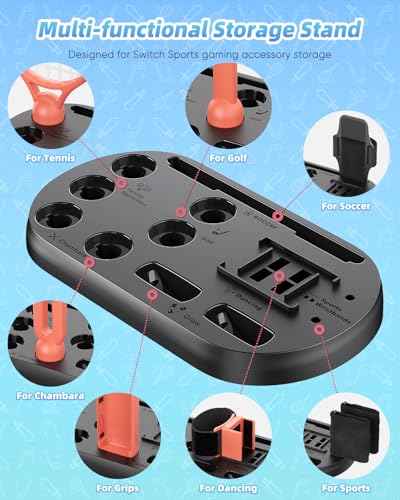 Switch 2 Sports Accessories Bundle with Organizer Station R2617