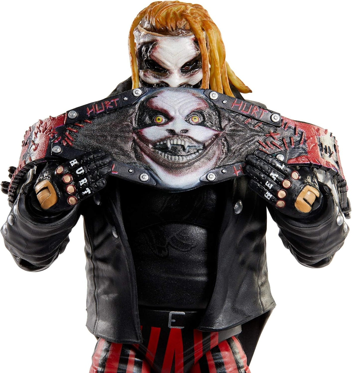 WWE Action Figure 6 in with Interchangeable Jacket and Extra Head T9212