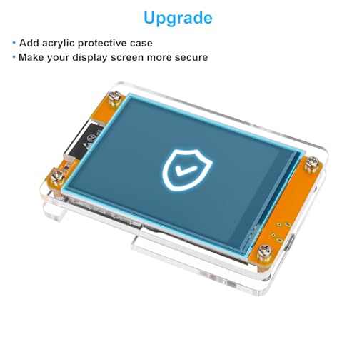 2 Pack 2.8" ESP32 Development Board WiFi Bluetooth Dual-core 240x320 Smart LCD Display TFT Module Touch Screen D258851