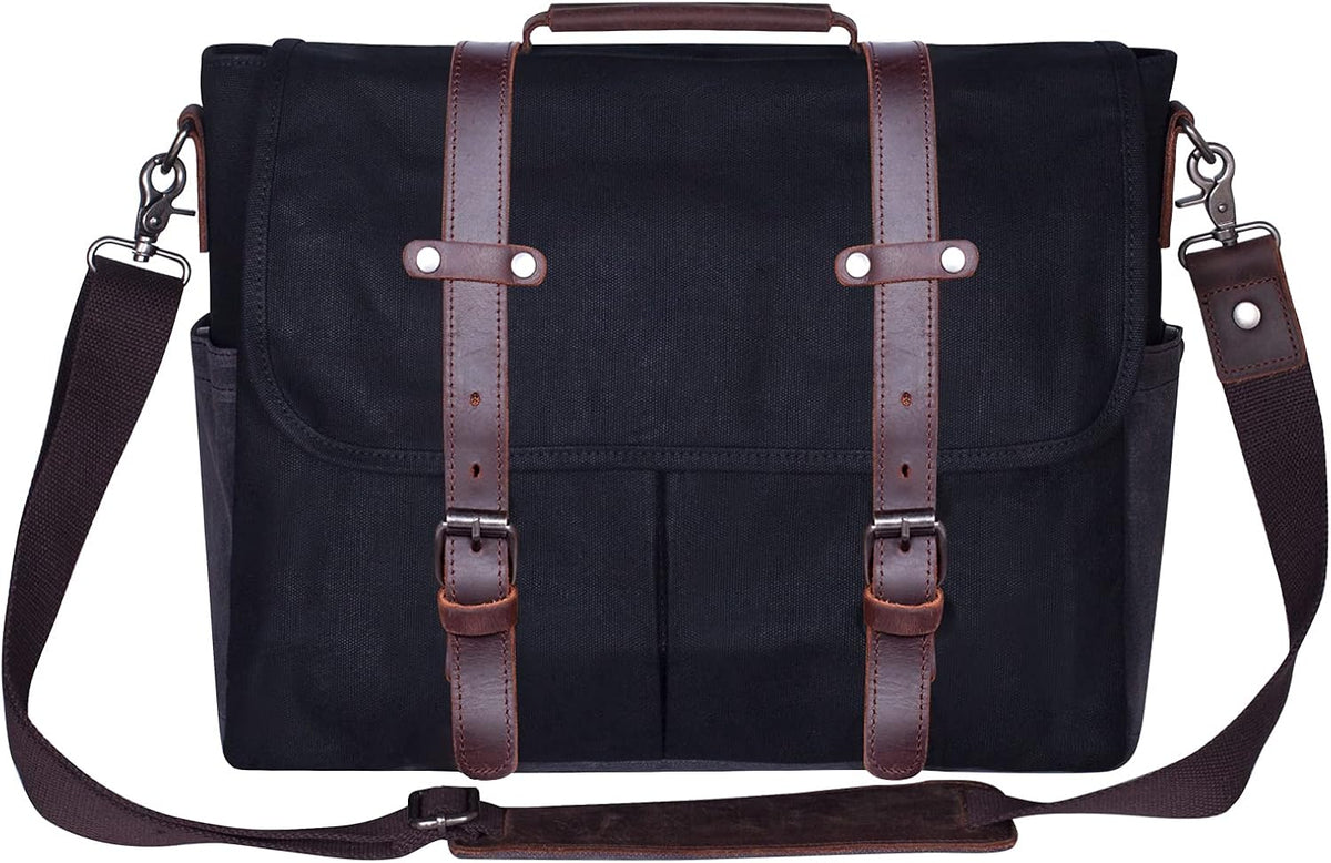 Lightweight Water Resistant 15.6 inch Laptop Messenger Bag T451