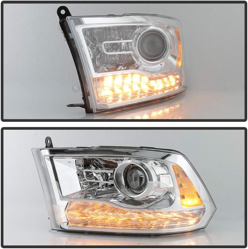 Chrome Headlights Pair Set Left+Right I99771