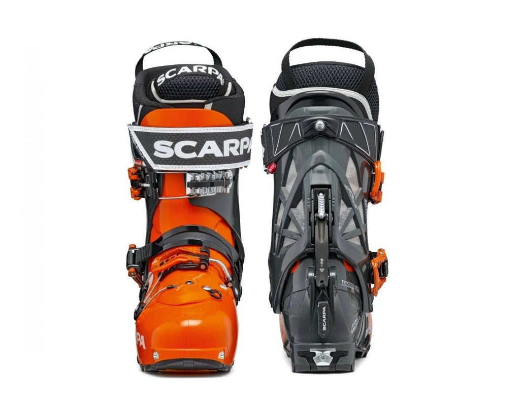 Orange Ski Boots I519