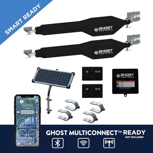 Heavy-Duty Automatic Gate Opener Kit for Swing Gates with Remote F498