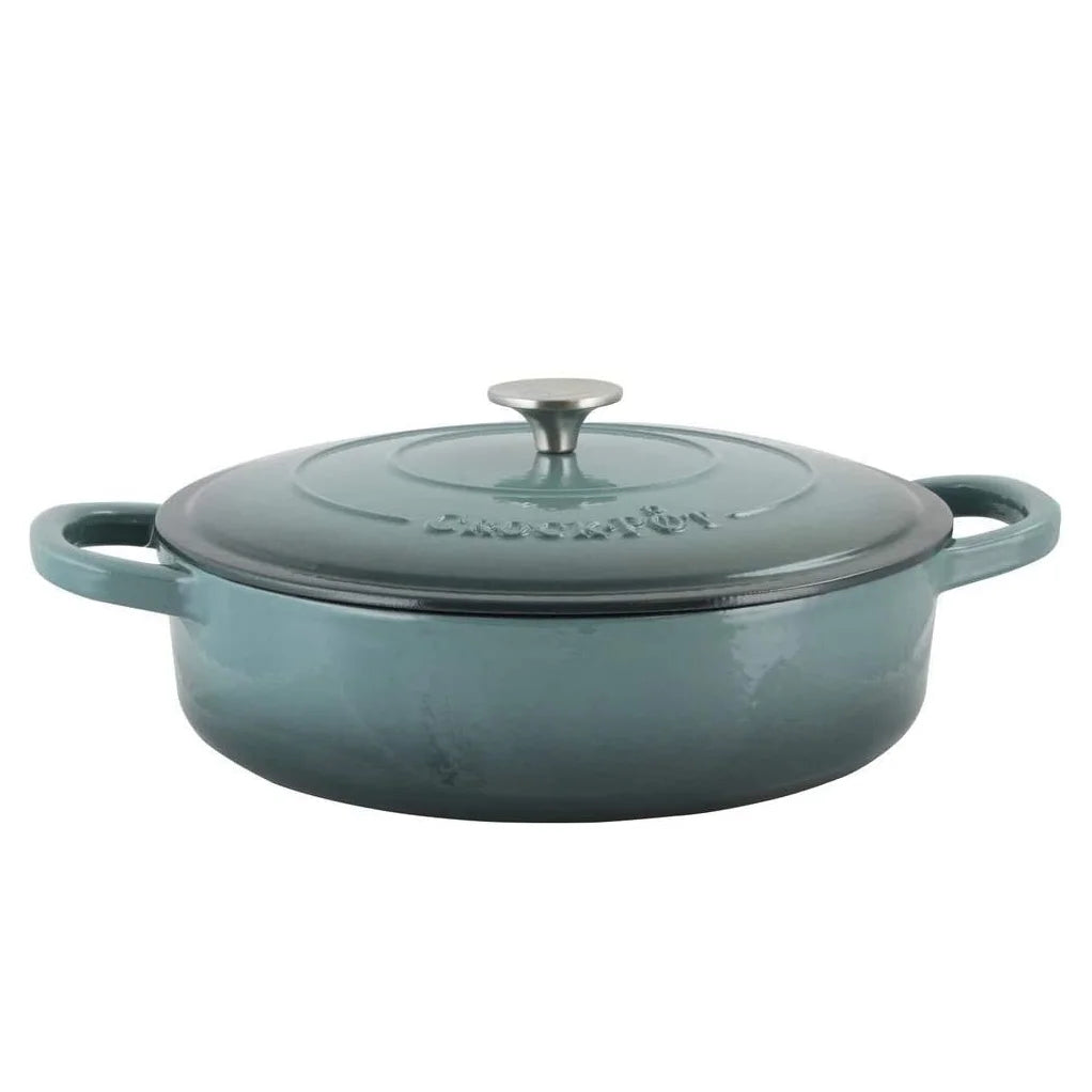 5QT Enameled Cast Iron Braiser with Lid I392292